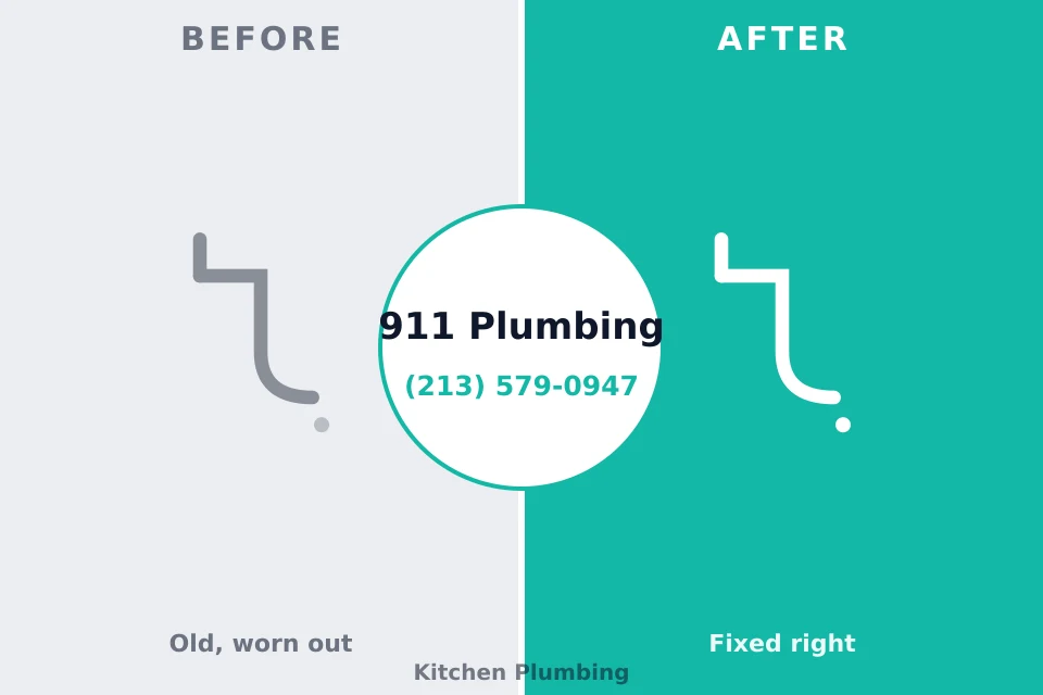 Before and after: plumbing repair Fort Myers Shores, FL
